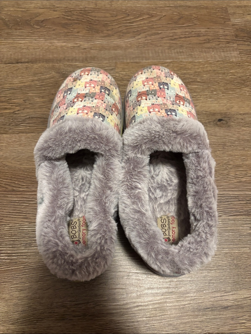 women’s bobs cat slippers